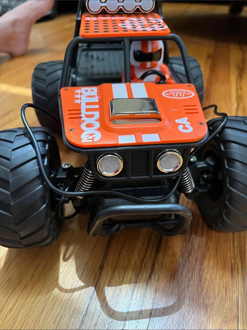 Remote Control Off-Road Buggy — Orange and White